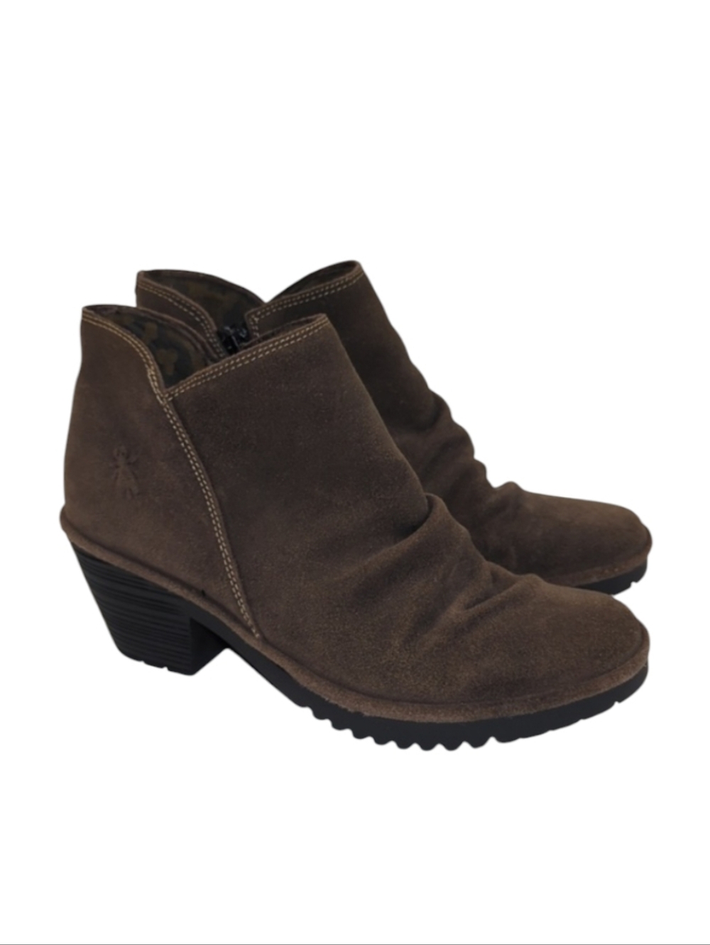 Fly London Brown Suede Boots EU Size 39 US Size 8
